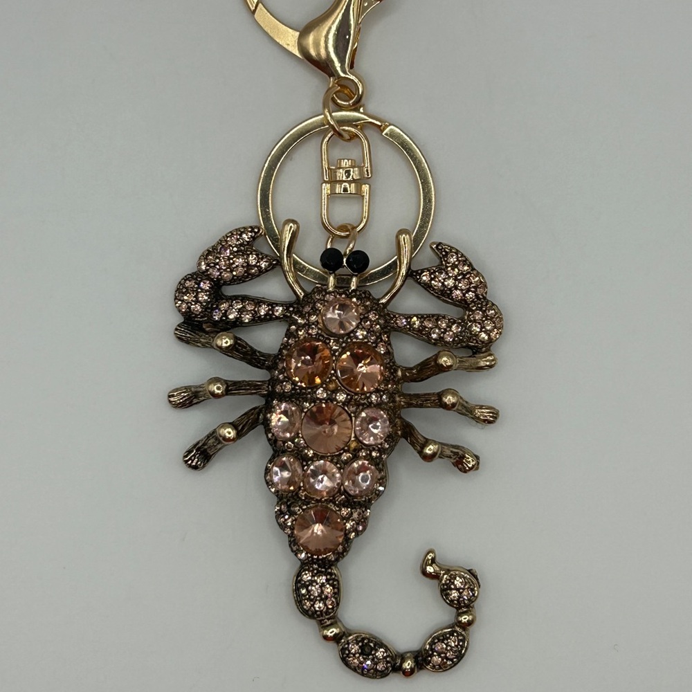 Sparkling Scorpion Keychain/Bag Charm